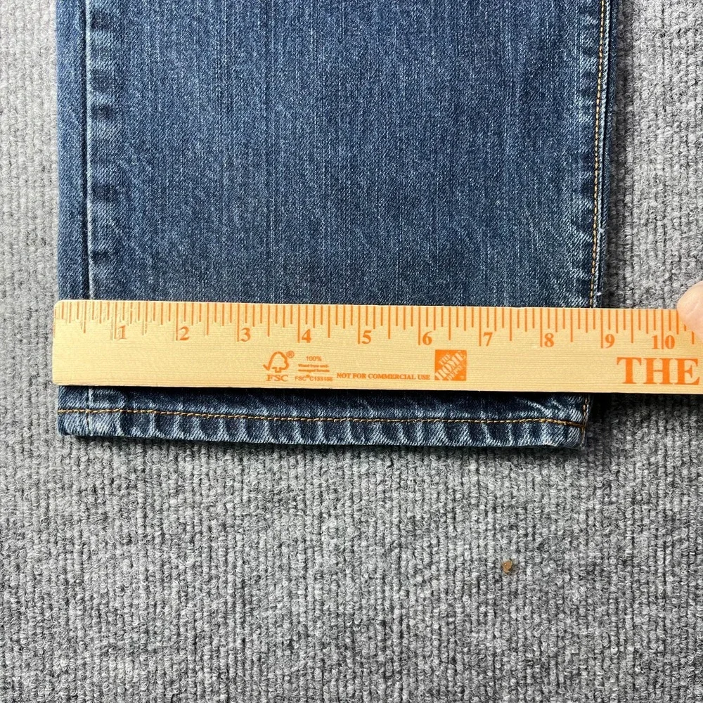 Arizona Jean Co. Slim Straight Jeans Men Blue Denim Cotton Zip Fly Y2K - 41X31.5